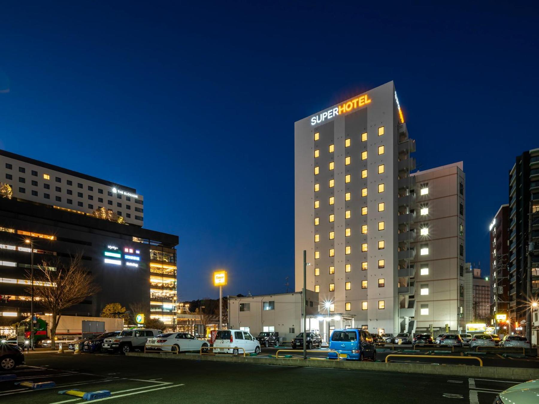 Super Hotel Kumamoto Ekimae Natural Hot Springs Ngoại thất bức ảnh
